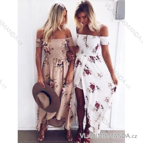 Carmen summer summer shoulder dress (UNI S / M) ITALIAN FASHION IMM20628