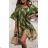 Carmen Sommer Sommer Schulterkleid (UNI S / M) ITALIENISCHE MODE IMM20628