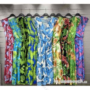 Women's Sleeveless Summer Dress (S / M ONE SIZE) ITALIAN FASHION IMWC222493