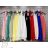 Women's Sleeveless Summer Dress (S / M ONE SIZE) ITALIAN FASHION IMWC222493