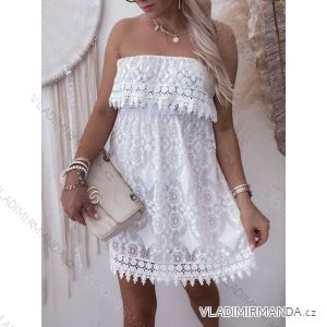 Women's Sleeveless Summer Dress (S / M ONE SIZE) ITALIAN FASHION IMWC222493