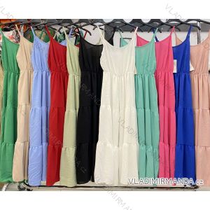 Women's Sleeveless Summer Dress (S / M ONE SIZE) ITALIAN FASHION IMWC222493