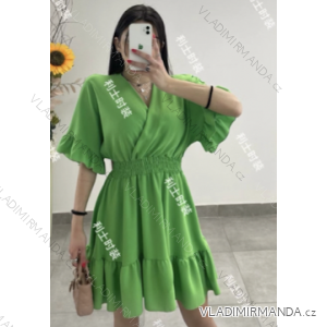 Šaty letní na ramínka dámské (S/M ONE SIZE) ITALSKÁ MÓDA IMPLS229027