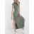 Šaty letní dlouhé krátký rukáv dámské (S/M ONE SIZE) ITALSKÁ MÓDA IMPDY22EF88976