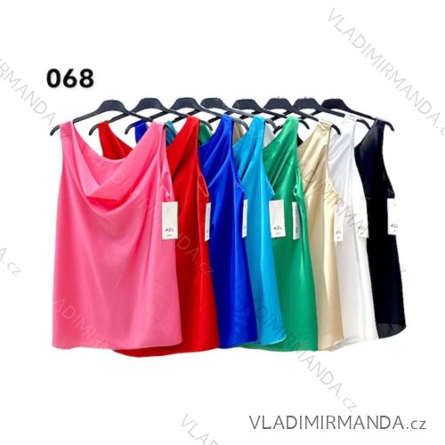 Damen-Sommer-Tanktop (S / M ONE SIZE) ITALIAN FASHION IMPHD22068-1513