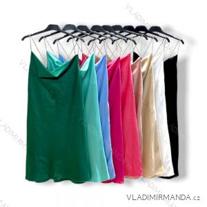 Šaty letní na ramínka dámské (S/M ONE SIZE) ITALSKÁ MÓDA IMPHD229761