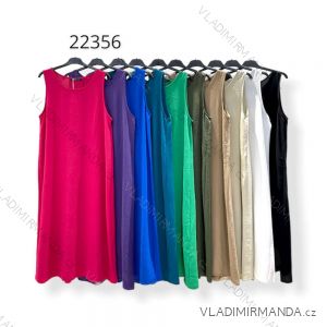 Šaty letní na ramínka dámské (S/M ONE SIZE) ITALSKÁ MÓDA IMPHD2217462