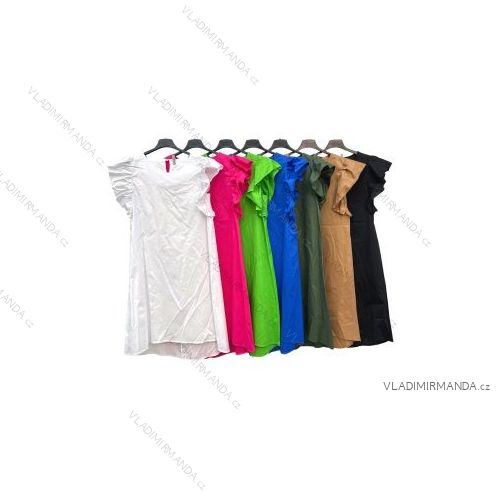 Šaty letní na ramínka dámské (S/M ONE SIZE) ITALSKÁ MÓDA IMPBB22B21841
