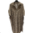 Šaty maxi košilové letní oversize krátký rukáv dámské leopard (S/M ONE SIZE) ITALSKÁ MÓDA IMM22920