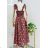 Šaty dlhé letné na ramienka dámske (S/M ONE SIZE) TALIANSKA MÓDA IMM22MS55291