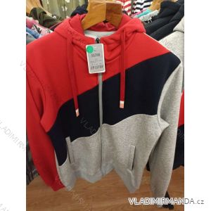 Mikina teplá na zip s kapucí dlouhý rukáv dámská (M-2XL) BENTER BES2258396