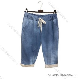 Kalhoty/tepláky krátké dámská (S/M ONE SIZE) ITALSKÁ MÓDA IMP168223309