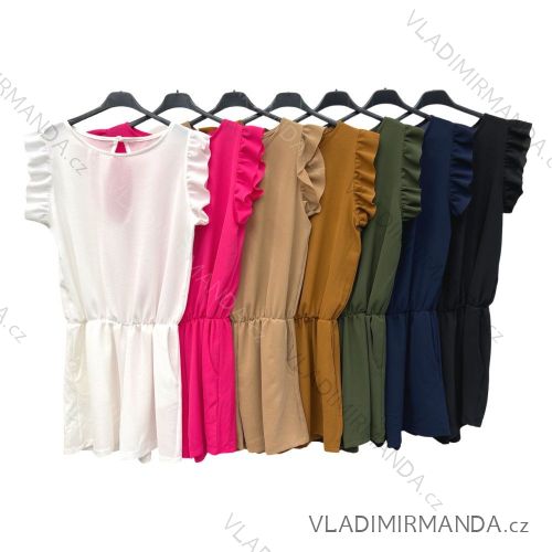Šaty letní na ramínka dámské (S/M ONE SIZE) ITALSKÁ MÓDA IMPBB22B21841