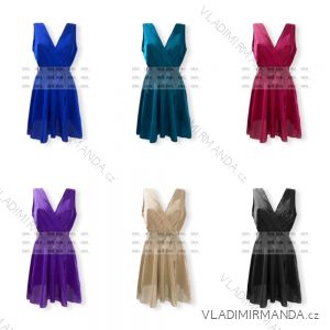 Women's Sleeveless Summer Dress (S/M ONE SIZE) ITALIAN FASHION IMPBD228094