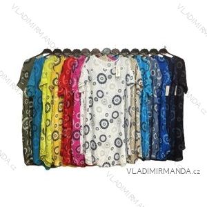 Kalhoty letní dlouhé dámská (S/M ONE SIZE) ITALSKÁ MÓDA IMPDY222XFH0375