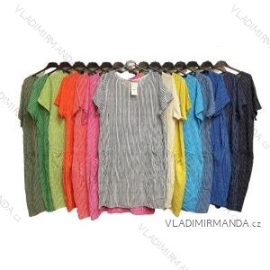 Kalhoty letní dlouhé dámská (S/M ONE SIZE) ITALSKÁ MÓDA IMPDY222XFH0375