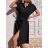 Šaty košeľové krátky rukáv dámske (S/M/L/XL ONE SIZE) TALIANSKA MÓDA IMD225244 mintová