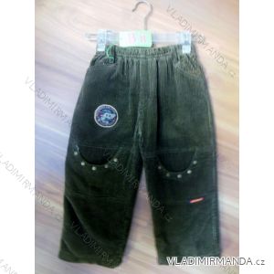 Kalhoty slabé manžestrové dětské a dorost chlapecké (4-14 let) BENHAO BH-01-105