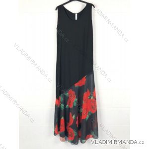 Šaty letní na ramínka dámské (S/M ONE SIZE) ITALSKÁ MÓDA IMPBB22B21841