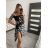 Women's Summer Carmen Off Shoulder Dress (S/M/L ONE SIZE) ITALIAN FASHION IMM22UN5368
