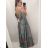 Šaty letní na ramínka dámské (S/M ONE SIZE) ITALSKÁ MÓDA IMPBB22B21841