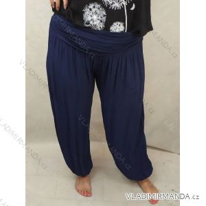 Kalhoty aladinky harémky dlouhé dámské (M/L ONE SIZE) ITALSKÁ MÓDA IMD22212/DR