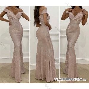 Šaty letní na ramínka dámské (S/M ONE SIZE) ITALSKÁ MÓDA IMPBB22B21841