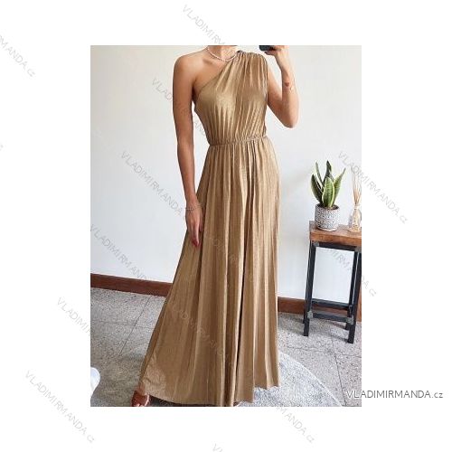 Šaty letní na ramínka dámské (S/M ONE SIZE) ITALSKÁ MÓDA IMPBB22B21841