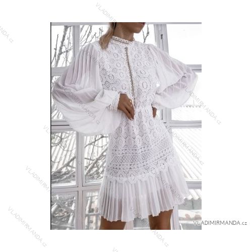 Šaty letní na ramínka dámské (S/M ONE SIZE) ITALSKÁ MÓDA IMPBB22B21841