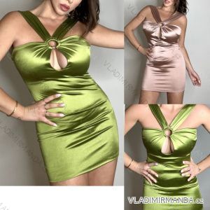 Šaty letní na ramínka dámské (S/M ONE SIZE) ITALSKÁ MÓDA IMPBB22B21841