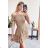 Šaty letní na ramínka dámské (S/M ONE SIZE) ITALSKÁ MÓDA IMPBB22B21841