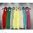 Women's Sleeveless Summer Chiffon Dress (S/M ONE SIZE) ITALIAN FASHION IMWG222994