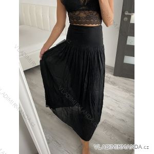 Sukně dlouhá  dámská (S/M/L ONE SIZE) ITALSKá MóDA IM322HAREM