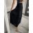 Sukně dlouhá  dámská (S/M/L ONE SIZE) ITALSKá MóDA IM322HAREM/DR S/M Černá