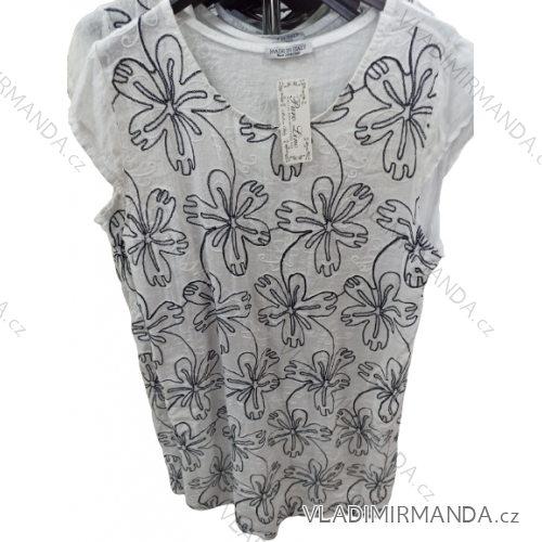 Šaty letné bez rukávu dámske (S/M ONE SIZE) TALIANSKA MÓDA IM722LADIDA