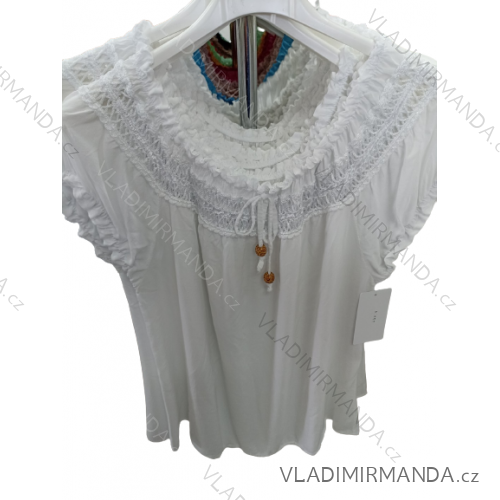 Summer short sleeveless summer dress (XL / 2XL ONE SIZE) ITALIAN FASHION IM722111