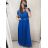Prom Dress Elegant Formal Short Sleeve Women's Plus Size (L/XL/2XL ONE SIZE) ITALIAN FASHION IMM22693/DU1 Burgundy