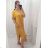 Šaty dlhé maxi letné voľnočasové krátky rukáv dámske viskoza (L/XL/2XL/3XL ONE SIZE) TALIANSKA MÓDA IMD22382/DR - ružová fuchsiová - 2XL/3XL