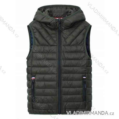 Vesta s kapucí dorost chlapecká (134-170) GLO-STORY GLO22BMJ-B3790-4