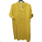 Hemdkleid Kurzarm Damen (S / M ONE SIZE) ITALIAN FASHION IM722108 L / XL Gelb