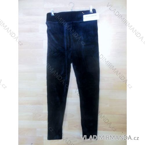 Leggings warme Wildleder Bambus Damen übergroßen (L-4xl) ELEVEK B03