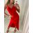Šaty letní na ramínka dámské (S/M ONE SIZE) ITALSKÁ MÓDA IMPBB22B21841 white S / M