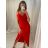 Šaty letní na ramínka dámské (S/M ONE SIZE) ITALSKÁ MÓDA IMPBB22B21841 white S / M