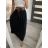 Sukně dlouhá dámská (UNI S/L) ITALSKÁ MÓDA IM722063 schwarz S/M