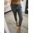 Elegante lange Damenhose (UNI S-L) ITALIAN FASHION IMD20251 M / L hellrosa