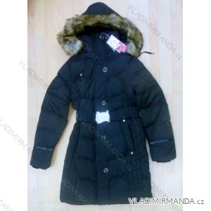 Bunda kabát zimní dámský kapuce (m-2xl) FOREST JK-01