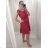 Summer dress with sleeveless handbag women (S / M ONE SIZE) ITALIAN FASHION IM422601