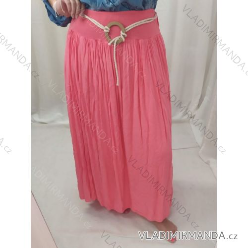 Sukně letní dlouhá dámská (XL/XXL ONE SIZE) ITALSKÁ MÓDA IMD21259
