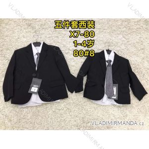 Jacket with tie infant children's boy (1-4 years) ACTIVE SPORT ACT22X7-80