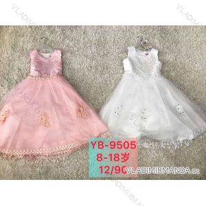 Šaty společenské družičkovské bez rukávu dorost dívčí (8-18 LET) ACTIVE SPORT ACT22YB-9505